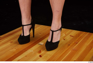 Chrissy Fox black high heels foot shoes 0002.jpg